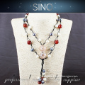 NO1 fashion pearl necklace jewelry set 2015 latest design bead jewelry